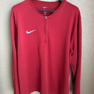 Nike Men’s Dri-Fit Red Long Sleeve